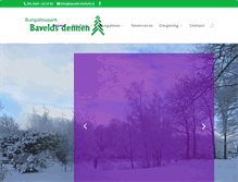 Tablet Screenshot of bavelds-dennen.nl